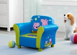 Delta Children/ Nick Jr. Kids’ Chairs Peppa Pig Upholstered Chair