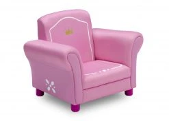 Delta Children Princess Crown Kids Upholstered Chair Kids’ Chairs