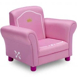 Delta Children Princess Crown Kids Upholstered Chair Kids’ Chairs