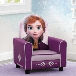 Delta Children Frozen II Anna Figural Upholstered Kids Chair Kids’ Chairs