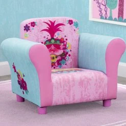 Delta Children Trolls World Tour Upholstered Chair