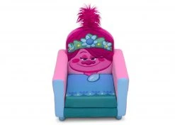 Delta Children Trolls World Tour Poppy Figural Upholstered Kids Chair