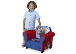 Delta Children Mickey Mouse Upholstered Chair (with Sculpted Plastic Frame)