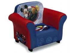 Delta Children Mickey Mouse Upholstered Chair (with Sculpted Plastic Frame)