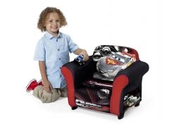 Delta Children Disney/Pixar Cars Upholstered Chair (with Sculpted Plastic Frame) Kids’ Chairs