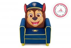 Delta Children PAW Patrol Chase Figural Upholstered Kids Chair Kids’ Chairs