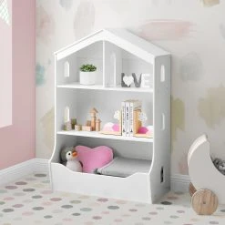 Delta Children Playhouse Bookcase With Toy Storage 26 Delta Children Playhouse Bookcase With Toy Storage