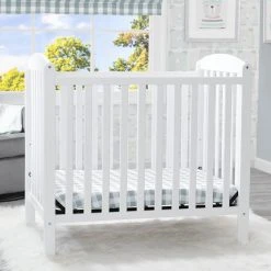 Delta Children Sprout Mini Crib With Mattress