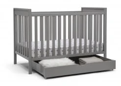 Delta Children Under Crib Roll-Out Storage Trundle Trundle Drawers