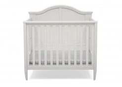 Delta Children Parker Mini Convertible Baby Crib With Mattress And 2 Sheets