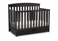 Delta Children Duke 4-in-1 Convertible Baby Crib With Under Drawer Baby Cribs