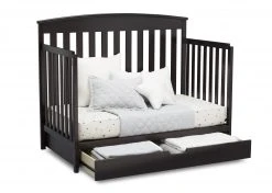 Delta Children Duke 4-in-1 Convertible Baby Crib With Under Drawer Baby Cribs