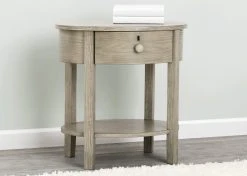Delta Children Nightstands & End Tables Farmhouse Nightstand With Drawer