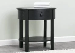 Delta Children Nightstands & End Tables Farmhouse Nightstand With Drawer