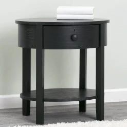 Delta Children Nightstands & End Tables Farmhouse Nightstand With Drawer