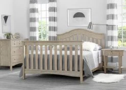 Delta Children Nightstands & End Tables Farmhouse Nightstand With Drawer