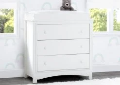Delta Children Perry 3 Drawer Dresser With Changing Top