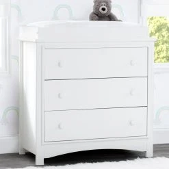 Delta Children Perry 3 Drawer Dresser With Changing Top