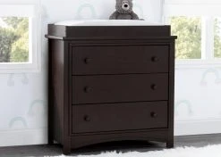 Delta Children Perry 3 Drawer Dresser With Changing Top