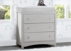 Delta Children Perry 3 Drawer Dresser With Changing Top