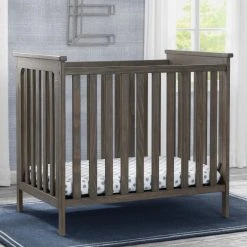 Simmons Kids Monterey Mini Crib With Mattress Baby Cribs