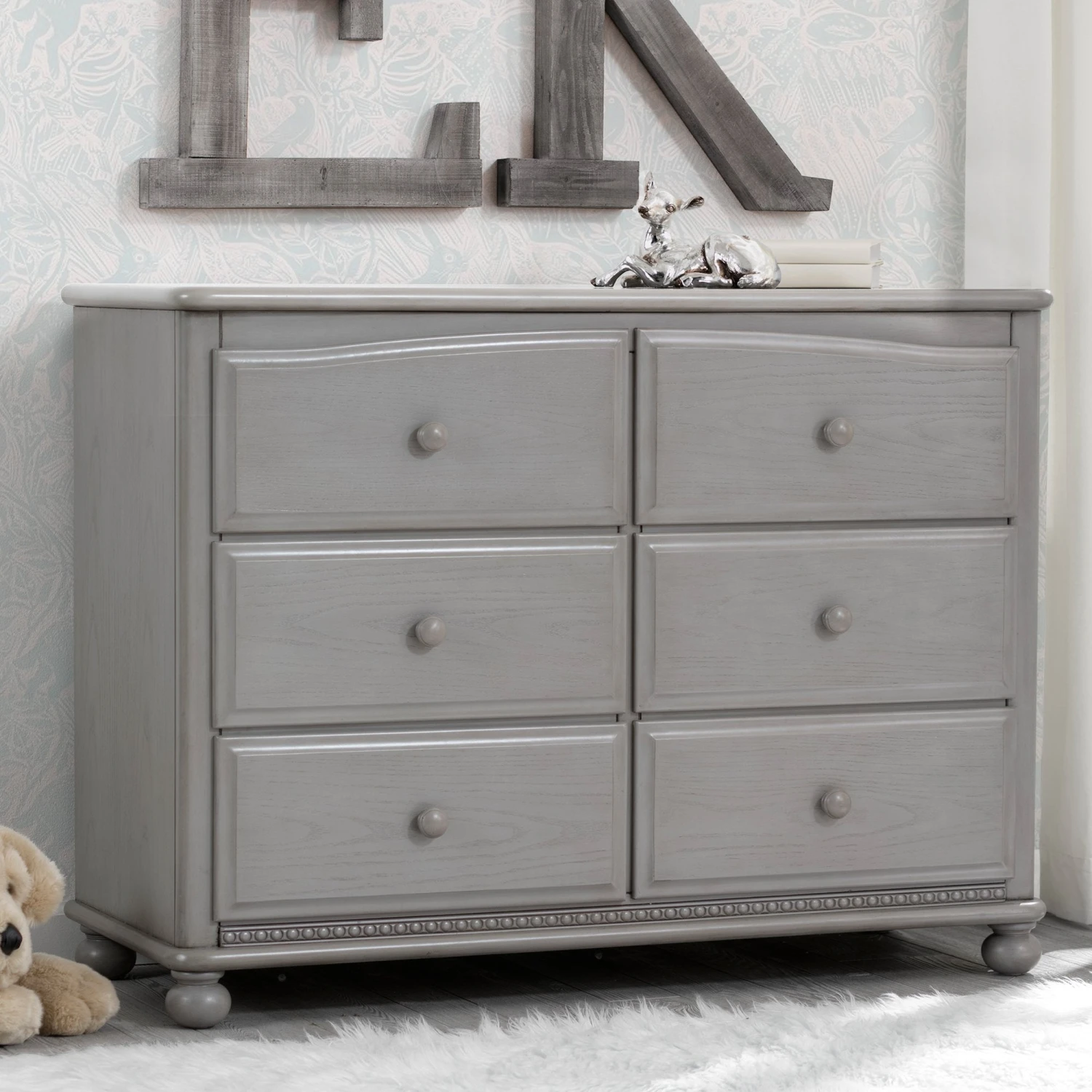 Simmons Kids Dressers & Changing Tables Cortona 6 Drawer Dresser 7 Simmons Kids Dressers & Changing Tables Cortona 6 Drawer Dresser