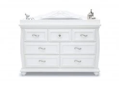 Simmons Kids Fairytale 7 Drawer Dresser With Changing Top Dressers & Changing Tables