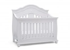 Simmons Kids Baby Cribs Fairytale 5-in-1 Convertible Crib With Conversion Rails