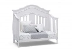 Simmons Kids Baby Cribs Fairytale 5-in-1 Convertible Crib With Conversion Rails