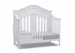 Simmons Kids Baby Cribs Fairytale 5-in-1 Convertible Crib With Conversion Rails
