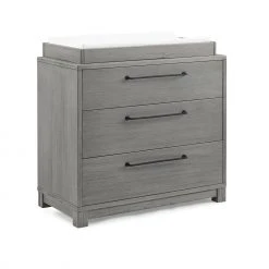 Simmons Kids Willow 3 Drawer Dresser With Changing Top Dressers & Changing Tables