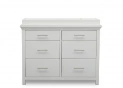 Simmons Kids Avery 6 Drawer Dresser With Changing Top Dressers & Changing Tables