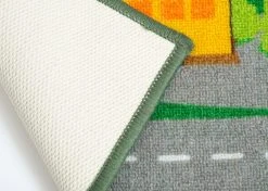 Delta Children Rugs Extra Large Road Map Activity Rug For Girls And Boys - 78-inch L X 54-inch W