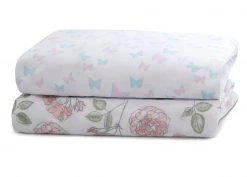Delta Children What's New Garden Party Fitted Crib Sheets - 2 Pack