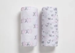 Delta Children Hearts N Kisses Fitted Crib Sheets - 2 Pack What's New