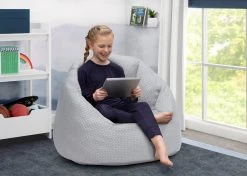 Serta IComfort Fluffy Chair With Memory Foam Seat For Kids
