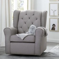 Delta Children Gliders & Rocking Chairs Emma Nursery Glider Swivel Rocker Chair