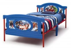 Delta Children Avengers Deluxe Plastic Twin Bed Twin Beds & Headboards