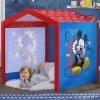 Delta Children Mickey Mouse Indoor Playhouse With Fabric Tent For Boys And Girls Playhouses