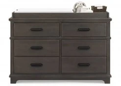 Simmons Kids Asher 6 Drawer Dresser With Changing Top Dressers & Changing Tables