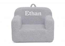 Delta Children What's New Personalized Cozee Sherpa Chair For Kids