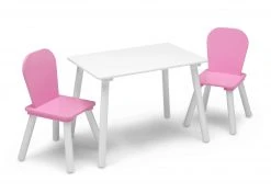 Delta Children 4-Piece Toddler Playroom Set – Includes Play Table And 6 Bin Toy Organizer With Reusable Vinyl Cling Stickers 14 Delta Children 4-Piece Toddler Playroom Set – Includes Play Table And 6 Bin Toy Organizer With Reusable Vinyl Cling Stickers