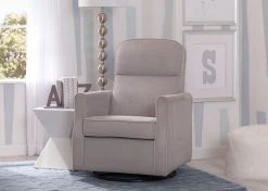Delta Children Clair Slim Nursery Glider Swivel Rocker Chair Gliders & Rocking Chairs