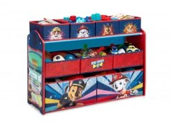 Delta Children PAW Patrol Deluxe 9 Bin Design And Store Toy Organizer Storage