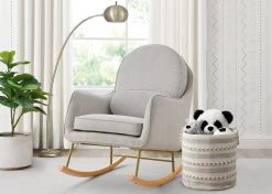 Delta Children Braided Grey Handwoven Basket