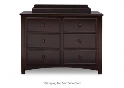 Delta Children Summit 6 Drawer Dresser Dressers & Changing Tables