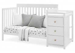 Delta Children Flynn 5-in-1 Convertible Crib And Changer