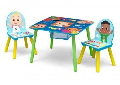 Delta Children CoComelon Table And Chair Set Table & Chair Sets