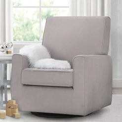 Delta Children Ava Upholstered Glider Gliders & Rocking Chairs