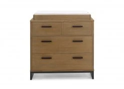 Delta Children Dressers Foundry 4 Drawer Dresser With Changing Top